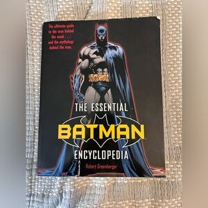 DC Comics Black and Blue Batman Encyclopedia